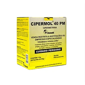 Cipermol 40 PM (40 sachês de 25g).