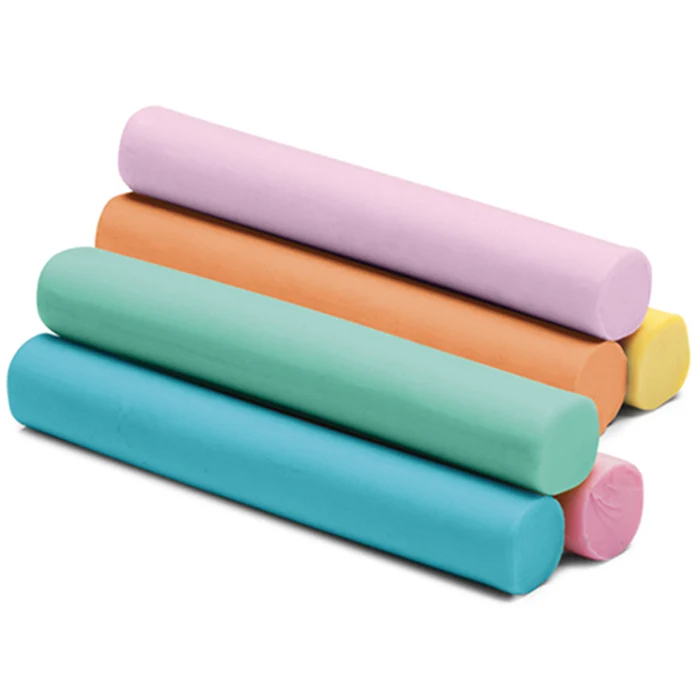 Kit 6 Plasticinas Carioca Pastel Plasty