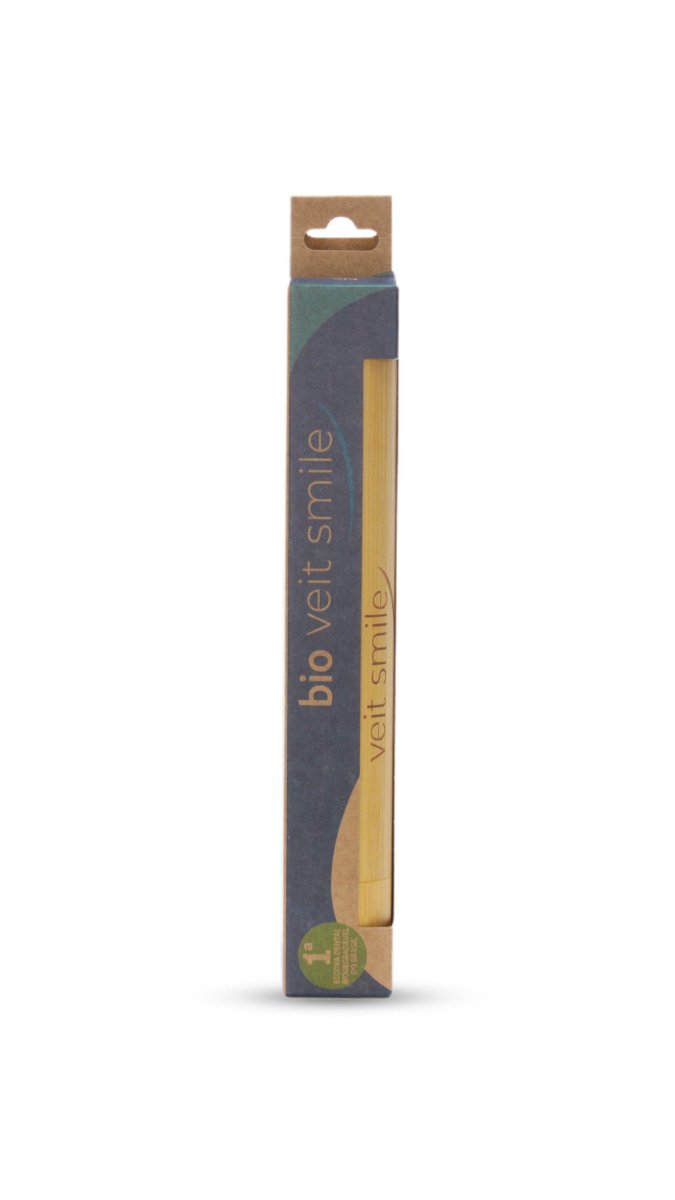 Escova de Dente de Bambu Tube Azul Veitsmile - Image 4
