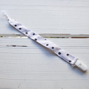 Fita de Chupeta Dots Cream