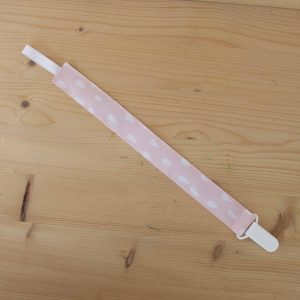 Fita de Chupeta Drops Pink
