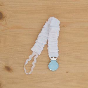 Fita de Chupeta White Light Blue