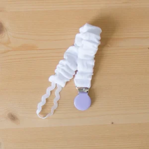 Fita de Chupeta White Lilac