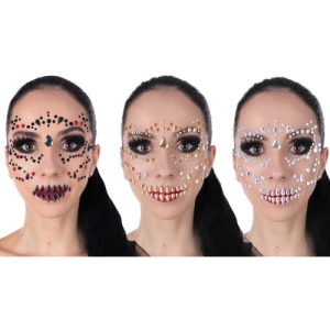 Strass autocolantes Halloween – 3 modelos à escolha