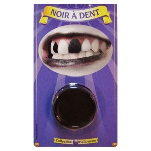 Preto com dentes paleta