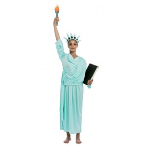 Fato de estátua da liberdade