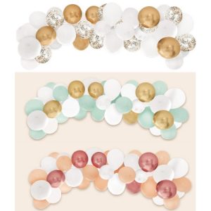 Kit arco com balões – 3 cores à escolha