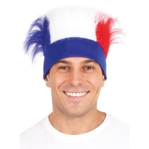 Faixa para cabelo tricolor