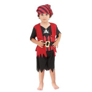 Fato de pirata infantil: dos 3 aos 4 anos