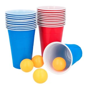 Jogo Beer Pong – 22 copos gigantes + 4 bolas