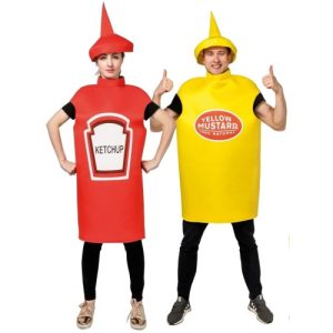 Fato de ketchup + fato de mostarda