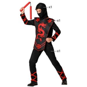Fato de ninja para criança: dos 2 aos 9 anos