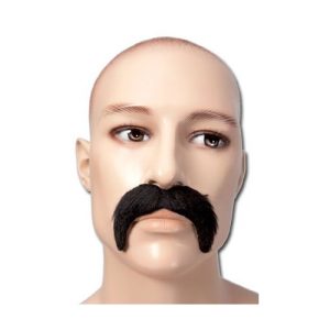 Bigodes pretos grossos