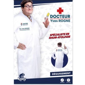 Fato de médico Yves Rogne