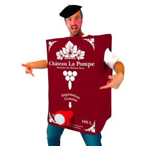 Fato cubo de vinho