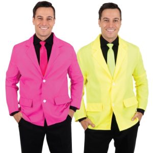 Fato com casaco fluorescente – 2 cores à escolha