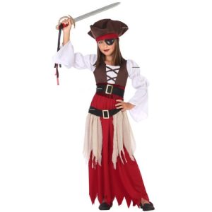 Fato de pirata para meninas: dos 4 aos 6 anos