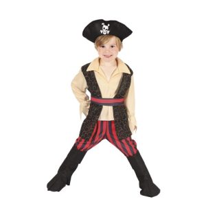 Fato de pirata infantil: dos 2 aos 4 anos