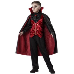 Fato de vampiro para criança: dos 2 aos 12 anos