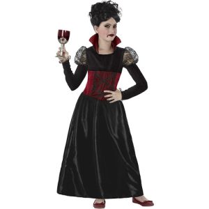 Fato de vampiro para menina: dos 6 aos 12 anos