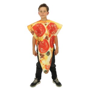 Fato de pizza para criança: dos 4 aos 12 anos