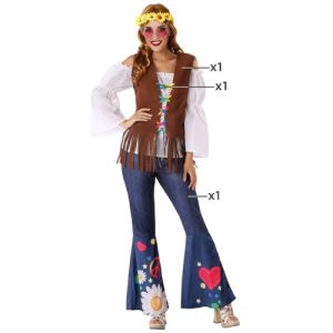 Fato hippie para mulher / babacool / paz e amor