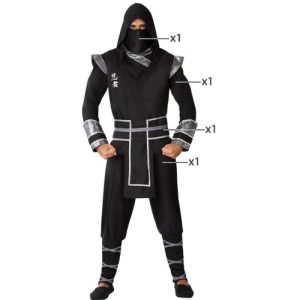 Fato de ninja/asiático