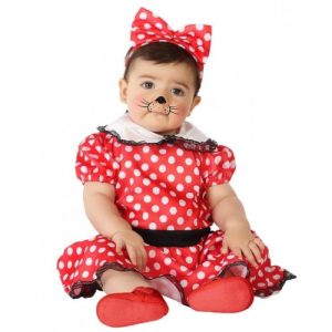 Fato de ratinha para menina: dos 24 aos 36 meses