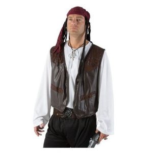 Fato colete pirata