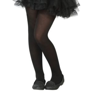 Collants pretos para criança
