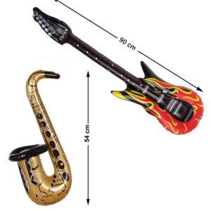 Instrumento musical insuflável – 2 modelos à escolha