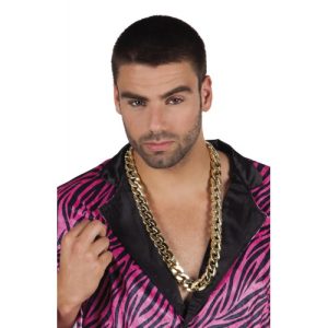 Corrente grossa dourada bling bling