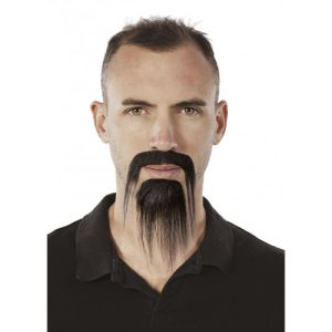 Bigodes + barbicha chinesa
