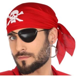 Conjunto pirata com bandana