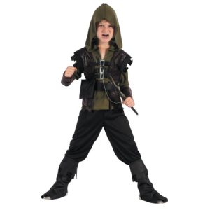 Fato de arqueiro infantil: dos 4 aos 6 anos