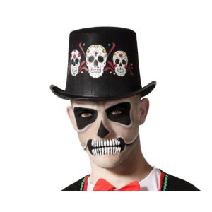 Chapéu alto day of dead
