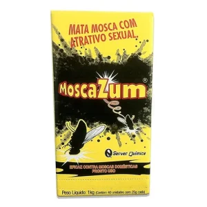 Moscazum Isca Granulada Contra Moscas 40 sachês de 25 g | 1 kg