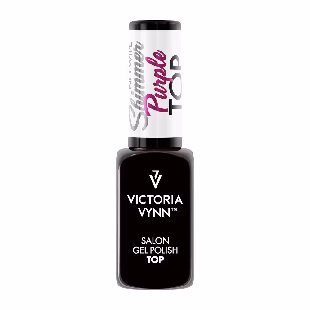 GEL POLISH Top Purple no wipe 8ml